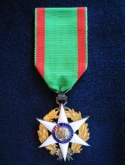 Medal given as award